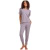 image:imageJockey Womens Loungewear Cotton Modal Short Sleeve TeeLilac Heather