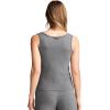 image:imageJockey Womens Loungewear Cotton Stretch Ruched TankBattleship Grey