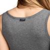 image:imageJockey Womens Loungewear Cotton Stretch Ruched TankBattleship Grey