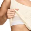 image:imageJockey Womens Loungewear Cotton Stretch Ruched TankFawn