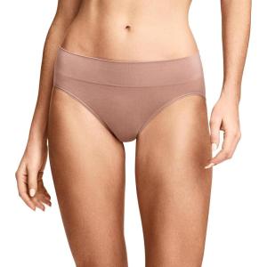 image:imageJockey Womens Underwear Seamfree Comfort Waist HiCutAlmond
