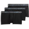 image:imageJockey Mens Underwear Active Microfiber 25 Trunk  3 PackBlack