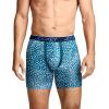 image:imageJockey Mens Underwear Chafe Proof Pouch Microfiber 6 Boxer Brief  3 PackAnimal Teal