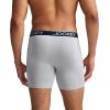 image:imageJockey Mens Underwear Chafe Proof Pouch Microfiber 6 Boxer Brief  3 PackCoveBattleship GreyGrey Dove