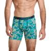 image:imageJockey Mens Underwear Chafe Proof Pouch Microfiber 6 Boxer Brief  3 PackNorthern LightAbstract TractionTrue Navy
