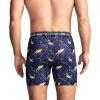 image:imageJockey Mens Underwear Mens Boxer Briefs With Pouch Sport Stability Microfiber 6 Boxer BriefMarbled Navy