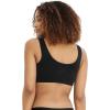 image:imageJockey Womens Bra Seamfree Back Smoothing BraletteBlack Out