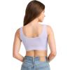 image:imageJockey Womens Bra Seamfree Back Smoothing BraletteDreamy Purple