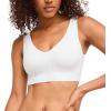 image:imageJockey Womens Bra Seamfree Back Smoothing BraletteWhite Out