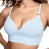 image:imageJockey Womens Bra Seamfree Smooth TShirt BraletteBlue Topaz
