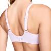image:imageJockey Womens Bra Smooth amp Sleek Microfiber Full Coverage Wirefree TShirt BraDreamy Purple