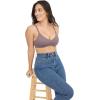 image:imageJockey Womens Bra Smooth amp Sleek Microfiber Full Coverage Wirefree TShirt BraTwilight Sands
