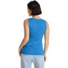 image:imageJockey Womens Performance 100 Cotton Rib TankCrisp Blue