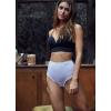 image:imageJockey Womens Underwear Elance Brief  3 PackDeep Blue HeatherDeep Blue DotSea Blue Heather