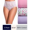 image:imageJockey Womens Underwear Elance Brief  3 PackPressed Petals