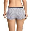 image:imageJockey Womens Underwear Organic Cotton Stretch BoyshortJockey Stripe