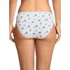 image:imageJockey Womens Underwear Organic Cotton Stretch Logo Bikini  3 PackBerry Bliss