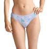 image:imageJockey Womens Underwear Organic Cotton Stretch Logo Bikini  3 PackDynasty Floral
