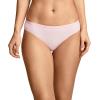 image:imageJockey Womens Underwear Organic Cotton Stretch Logo Bikini  3 PackTidal Blush