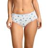 image:imageJockey Womens Underwear Organic Cotton Stretch Logo Hipster  3 PackBerry Bliss