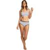 image:imageJockey Womens Underwear Organic Cotton Stretch Logo Hipster  3 PackJockey Stripe