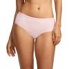 image:imageJockey Womens Underwear Organic Cotton Stretch Logo Hipster  3 PackTidal Blush
