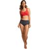 image:imageJockey Womens Underwear Organic Cotton Stretch Logo Modern Brief  3 PackFresh Cherries