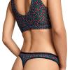 image:imageJockey Womens Underwear Organic Cotton Stretch Logo Thong  3 PackFresh Cherries