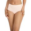 image:imageJockey Womens Underwear Seamfree Brief  3 PackPeach Ice StripeTwilight SandsLight