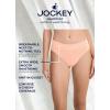 image:imageJockey Womens Underwear Seamfree Comfort Waist ThongAlmond