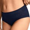 image:imageJockey Womens Underwear Seamfree HipsterBlue Jacquard