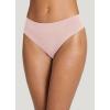image:imageJockey Womens Underwear Seamfree Rib ThongPink Haze