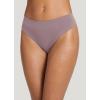 image:imageJockey Womens Underwear Seamfree Rib ThongTwilight
