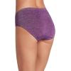 image:imageJockey Womens Underwear Smooth amp Shine Seamfree Hi CutAbsolute Plum