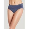 image:imageJockey Womens Underwear Smooth amp Shine Seamfree Hi CutNavy Heather