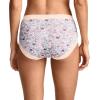 image:imageJockey Womens Underwear Soft Stretch Lace Microfiber BriefFlower Field