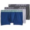 image:imageJockey Mens Underwear ActiveStretch 4 Boxer Brief  3 PackBlue