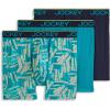 image:imageJockey Mens Underwear Chafe Proof Pouch Microfiber 6 Boxer Brief  3 PackNorthern LightAbstract TractionTrue Navy