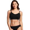 image:imageJockey Womens Bra Seamfree Back Smoothing Cami Strap BraletteBlack