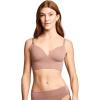 image:imageJockey Womens Bra Seamfree Smooth TShirt BraletteAlmond