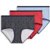 image:imageJockey Womens Underwear Organic Cotton Stretch Logo Modern Brief  3 PackFresh Cherries