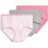 image:imageJockey Womens Underwear Organic Cotton Stretch Logo Modern Brief  3 PackTidal Blush