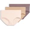 image:imageJockey Womens Underwear Seamfree Brief  3 PackPeach Ice StripeTwilight SandsLight