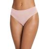 image:imageJockey Womens Underwear Seamfree Rib ThongPink Haze