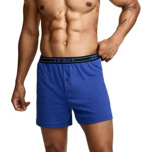 image:imageJockey Mens Underwear ActiveBlend Knit 5 BoxerIntense Royal