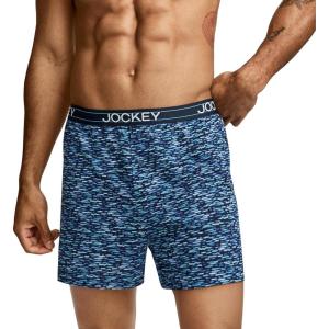 image:imageJockey Mens Underwear ActiveBlend Knit 5 BoxerMorning Waves