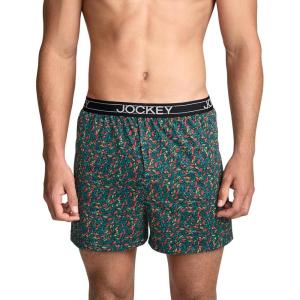 image:imageJockey Mens Underwear ActiveBlend Knit 5 BoxerWarm Petals