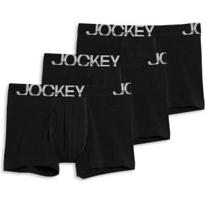 image:imageJockey Mens Underwear ActiveStretch 4 Boxer Brief  3 PackBlack