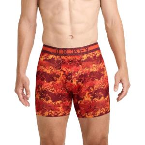 image:imageJockey Mens Underwear Mens Boxer Briefs With Pouch Sport Stability Microfiber 6 Boxer BriefWashed Slate