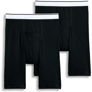 image:imageJockey Mens Underwear Pouch 10 Midway Brief  2 PackBlack
